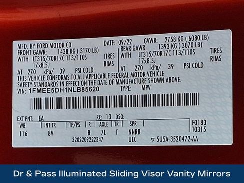 Used 2022 Ford Bronco Badlands w/ Sasquatch Package image 31