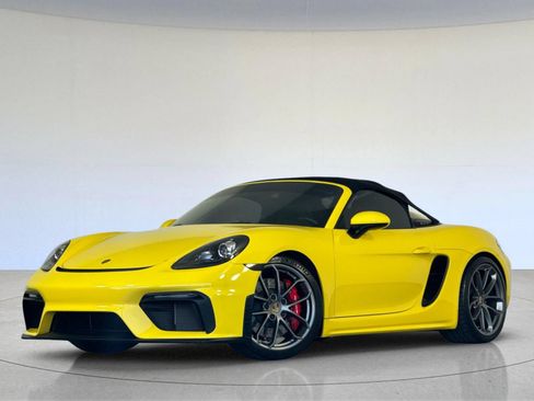 Certified 2022 Porsche 718 Boxster Spyder RWD image 1