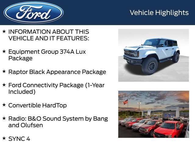 New 2026 Ford Bronco Raptor AWD/4WD image 4