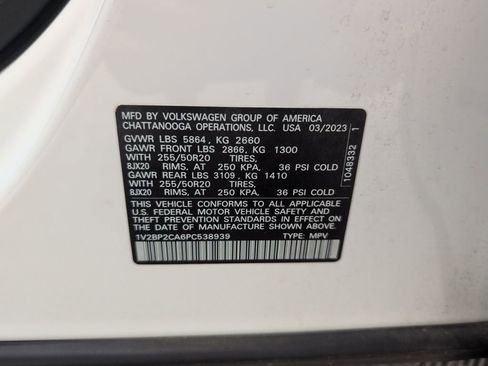 Used 2023 Volkswagen Atlas SEL AWD/4WD image 42