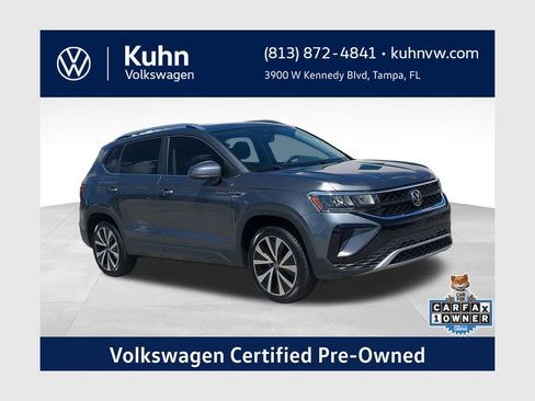 Certified 2023 Volkswagen Taos SE w/ Panoramic Sunroof Package FWD image 1