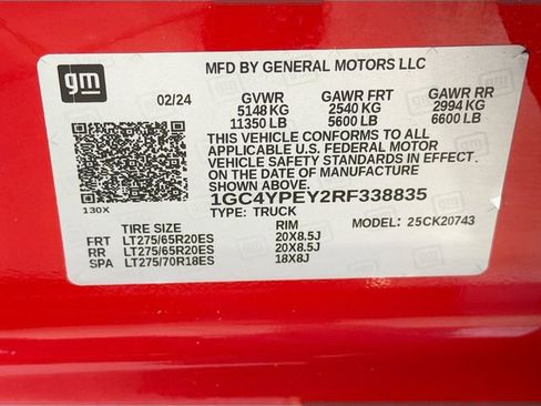 Used 2024 Chevrolet Silverado 2500 LTZ w/ LTZ Premium Package AWD/4WD image 27