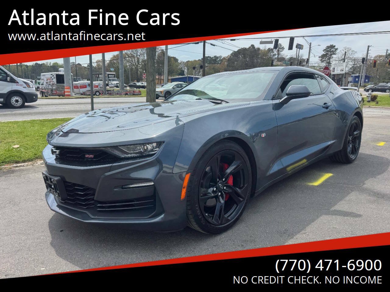 Used 2021 Chevrolet Camaro SS RWD image 1