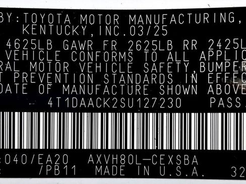 Certified 2025 Toyota Camry SE image 25