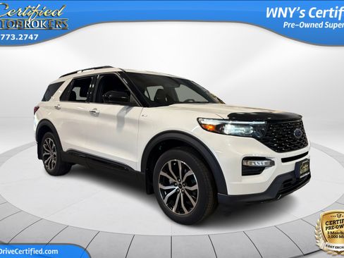 Used 2022 Ford Explorer ST-Line w/ Class IV Trailer Tow Package AWD/4WD image 4