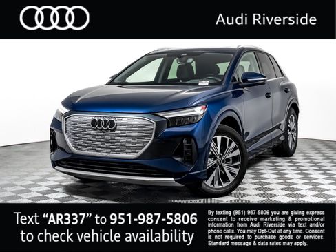 Certified 2024 Audi Q4 e-tron Premium Plus w/ Premium Plus RWD image 1