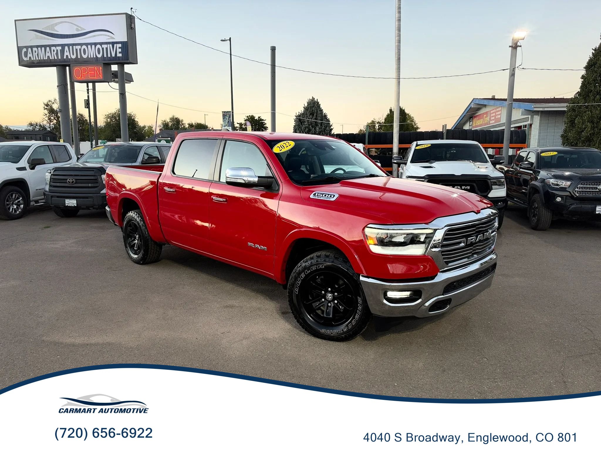 Used 2022 RAM 1500 Laramie AWD/4WD image 1