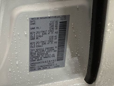 Used 2026 Nissan Frontier PRO-4X w/ Pro-4x Convenience Package AWD/4WD image 33