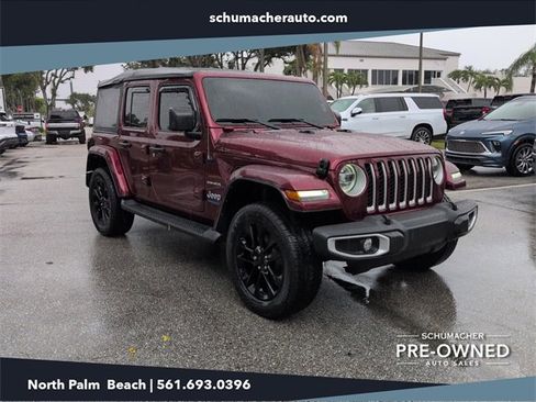 Used 2021 Jeep Wrangler Unlimited Sahara w/ Safety Group image 1