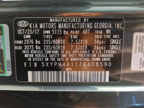 Used 2018 Kia Sorento EX image 33