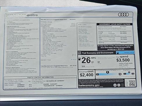 New 2026 Audi A5 Prestige AWD/4WD image 17