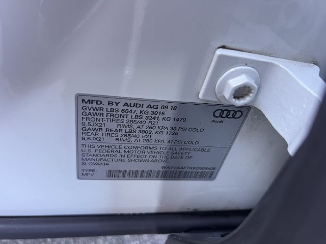Used 2019 Audi Q7 3.0T Prestige w/ Prestige Package AWD/4WD image 37