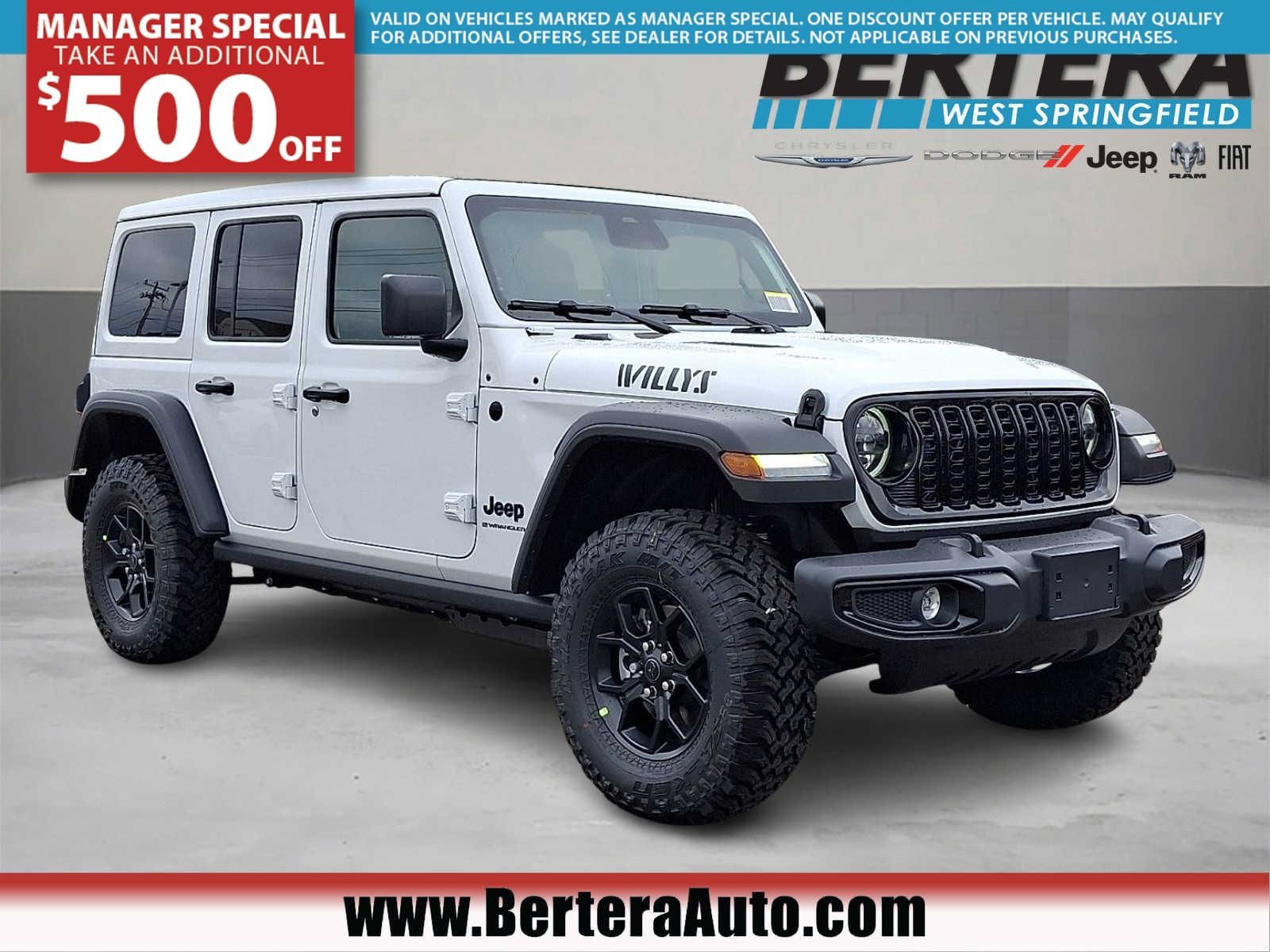 New 2026 Jeep Wrangler Unlimited Sport AWD/4WD image 1
