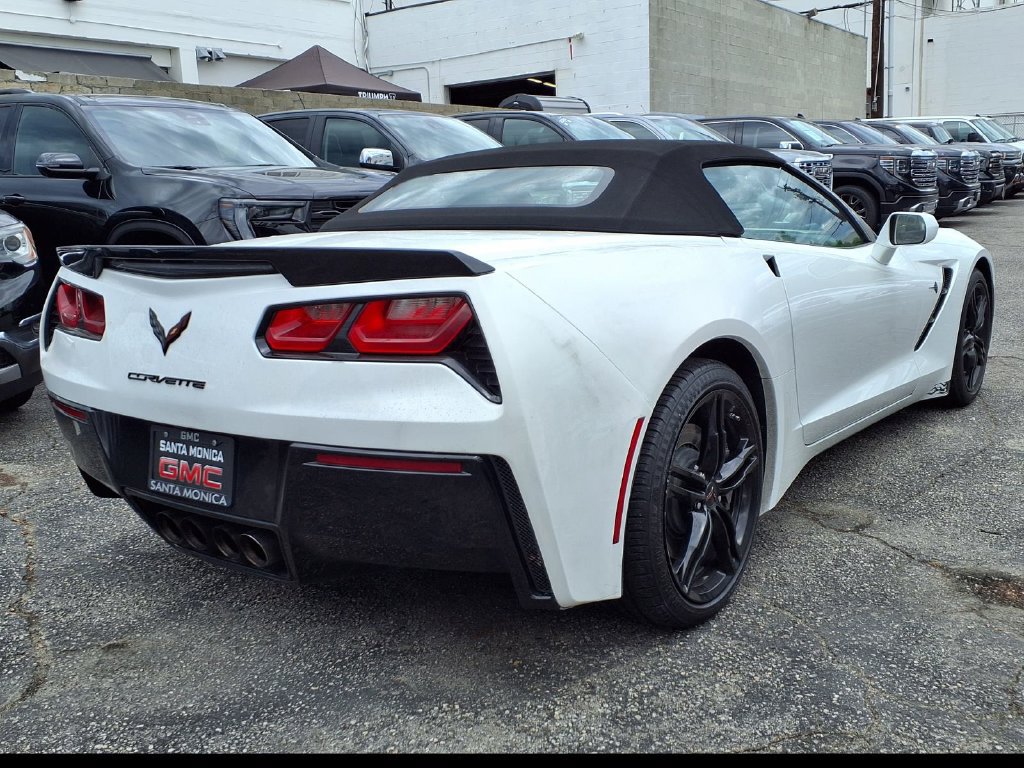 Certified 2016 Chevrolet Corvette Stingray Convertible w/ Carbon Flash Badge Package RWD image 18