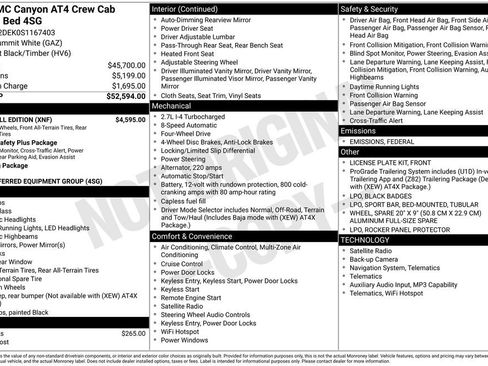 New 2025 GMC Canyon AT4 w/ Nightfall Edition image 7