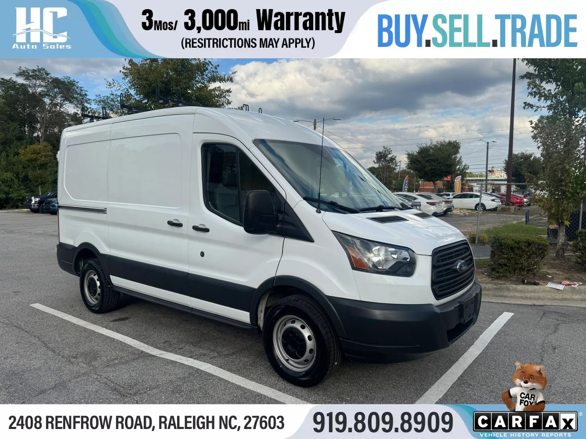 Used 2017 Ford Transit 250 130 Medium Roof RWD image 7