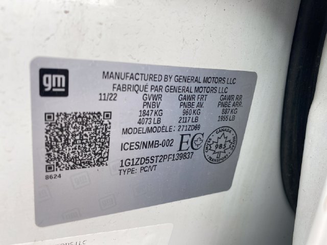 Certified 2023 Chevrolet Malibu LT FWD image 25