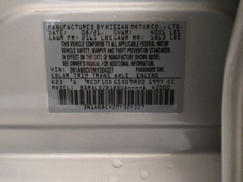 Used 2021 Nissan Sentra SV FWD image 33