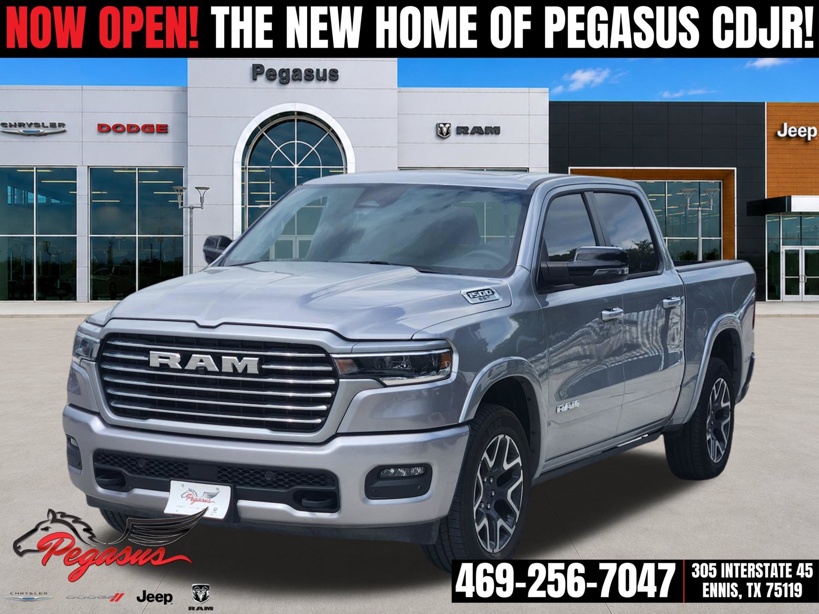 Used 2025 RAM 1500 Laramie w/ Laramie Southwest Edition AWD/4WD image 2