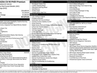 Certified 2024 MAZDA CX-90 Plug-In Hybrid w/ Premium Pkg