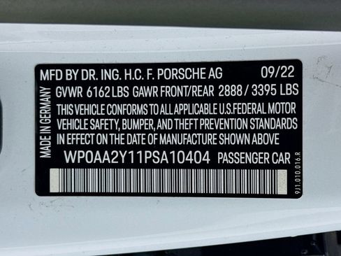 Certified 2023 Porsche Taycan RWD image 12