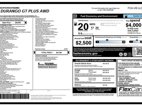 Used 2026 Dodge Durango GT AWD/4WD image 2