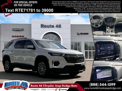 Used 2023 Chevrolet Traverse LT w/ LPO, Floor Liner Package image 1