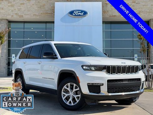 Used 2021 Jeep Grand Cherokee L Limited AWD/4WD image 1