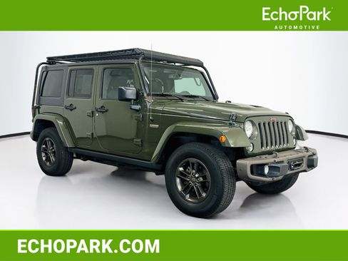 Used 2016 Jeep Wrangler Unlimited Sahara AWD/4WD image 1