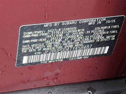 New 2026 Subaru Outback Limited image 11