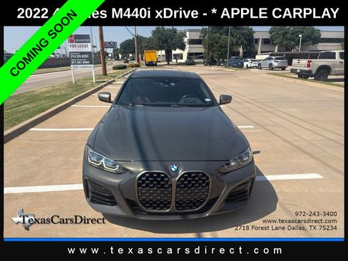 Used 2022 BMW 440i xDrive Coupe w/ Premium Package AWD/4WD image 2