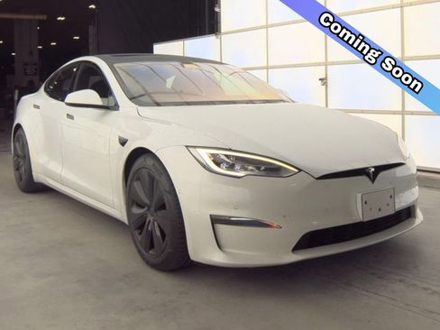 Used 2021 Tesla Model S Long Range AWD/4WD image 1
