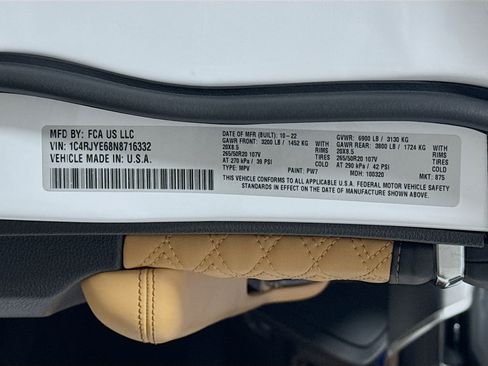 Used 2022 Jeep Grand Cherokee Summit AWD/4WD image 31