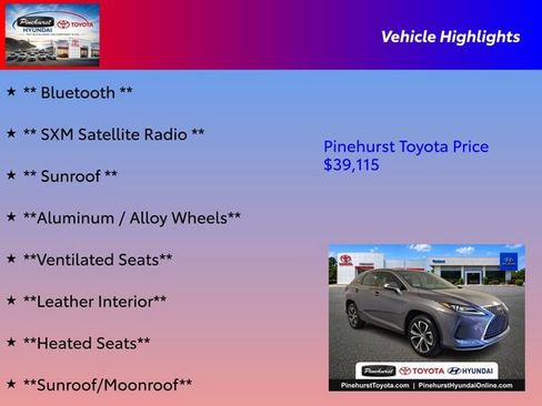 Used 2022 Lexus RX 350 FWD w/ Premium Package image 16
