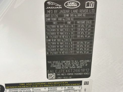 New 2026 Land Rover Defender 110 S AWD/4WD image 34