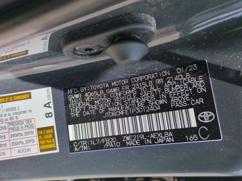 Used 2023 Toyota Corolla LE w/ LE Convenience Package FWD image 15