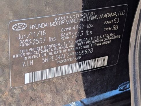 Used 2017 Hyundai Sonata Limited w/ Ultimate Package 04 image 36