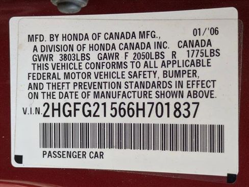 Used 2006 Honda Civic Si image 23