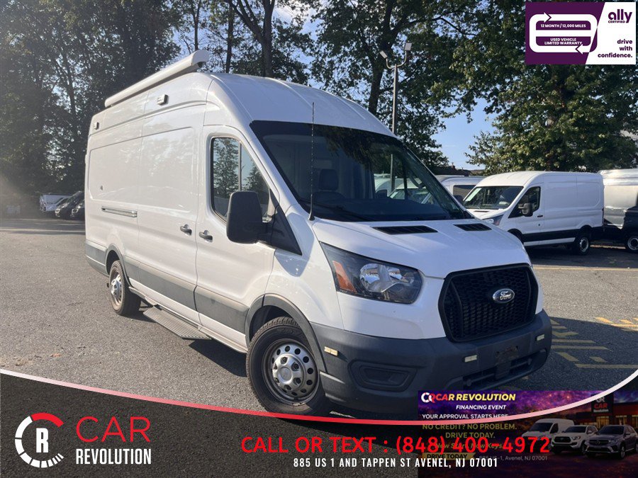 Used 2022 Ford Transit 350 148 High Roof Extended AWD w/ Load Area Protection Package image 1