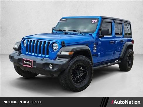 Used 2022 Jeep Wrangler Unlimited Sport AWD/4WD image 1