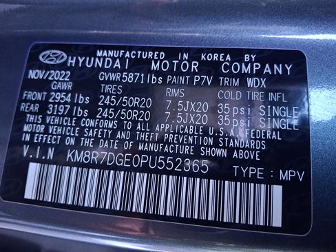 Used 2023 Hyundai Palisade Calligraphy image 28