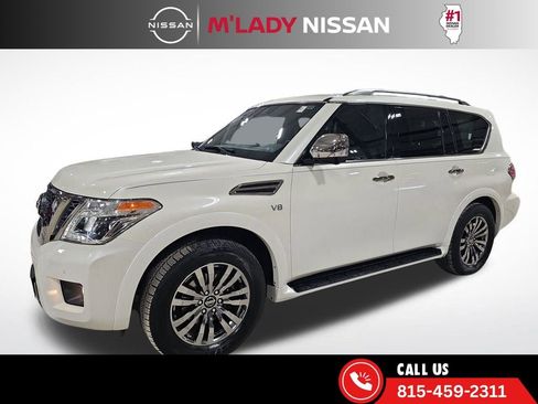 Used 2019 Nissan Armada Platinum w/ Captain's Chairs Package image 3