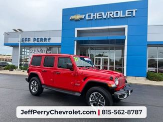 Used 2023 Jeep Wrangler Unlimited Sahara w/ LED Lighting Group AWD/4WD video 1