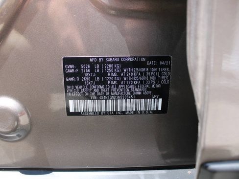 Used 2021 Subaru Outback Limited XT AWD/4WD image 47