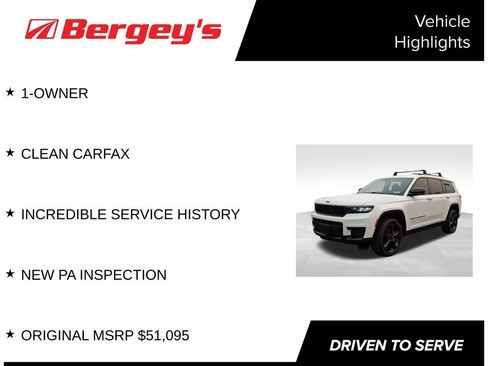 Used 2023 Jeep Grand Cherokee L Laredo AWD/4WD image 4