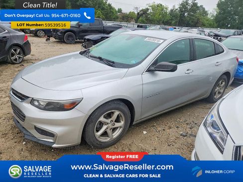 Used 2017 Chevrolet Malibu LS FWD image 1
