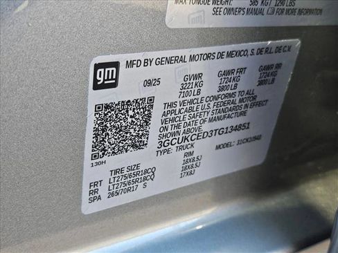 New 2026 Chevrolet Silverado 1500 Custom Trail Boss image 18