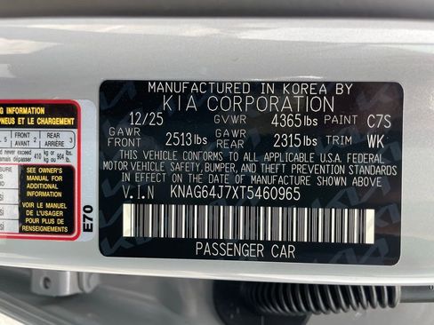 New 2026 Kia K5 GT-Line image 34