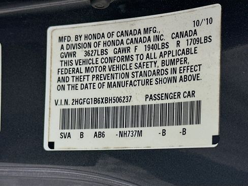 Used 2011 Honda Civic LX image 12