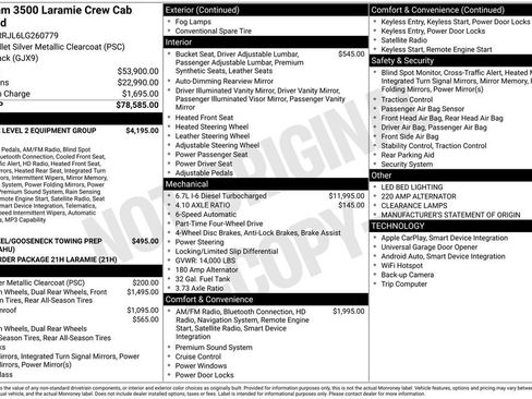 Used 2020 RAM 3500 Laramie image 40